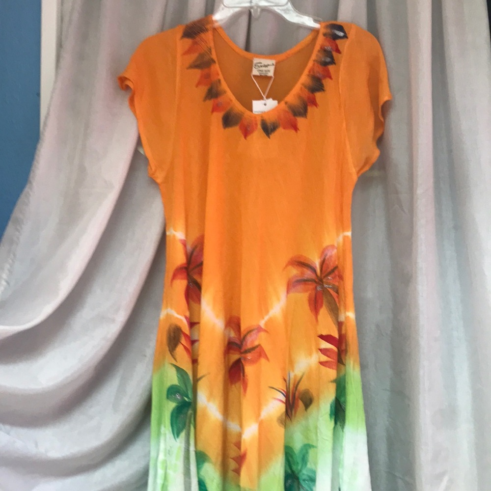 Exist orange coverup